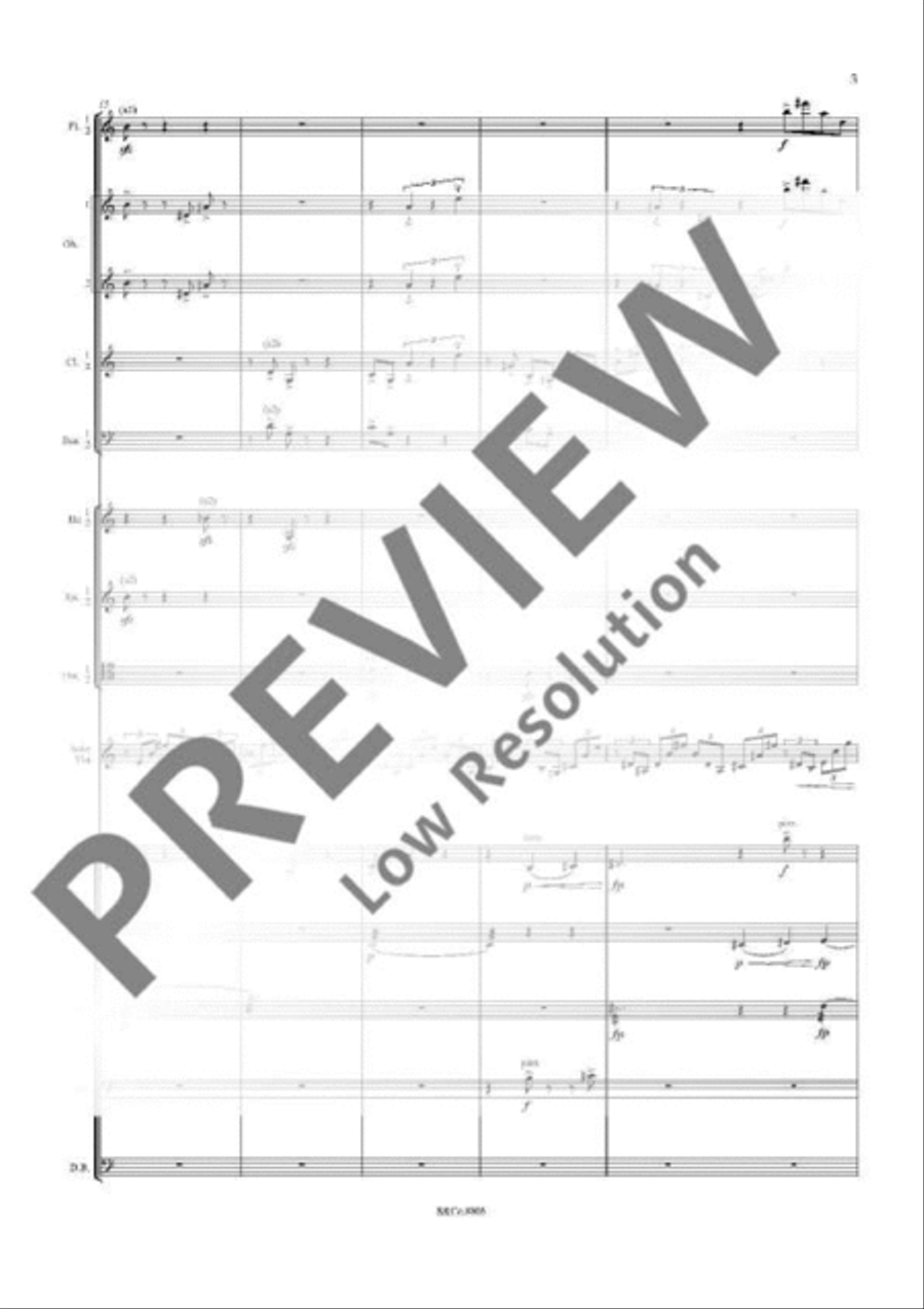 Violin Concerto Orchestra scores gallery preview page 5