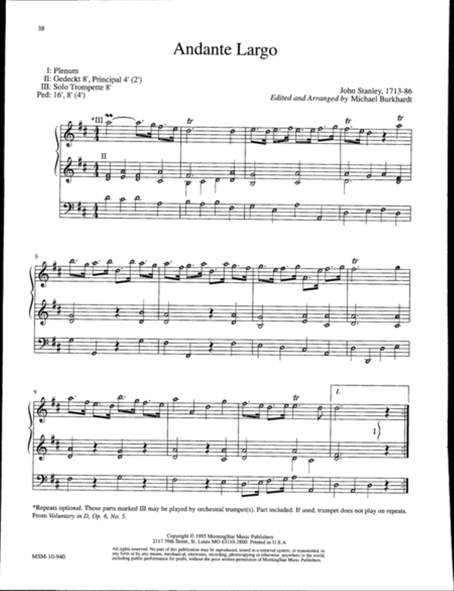 Music for a Celebration, Set 1 Organ scores gallery preview page 15