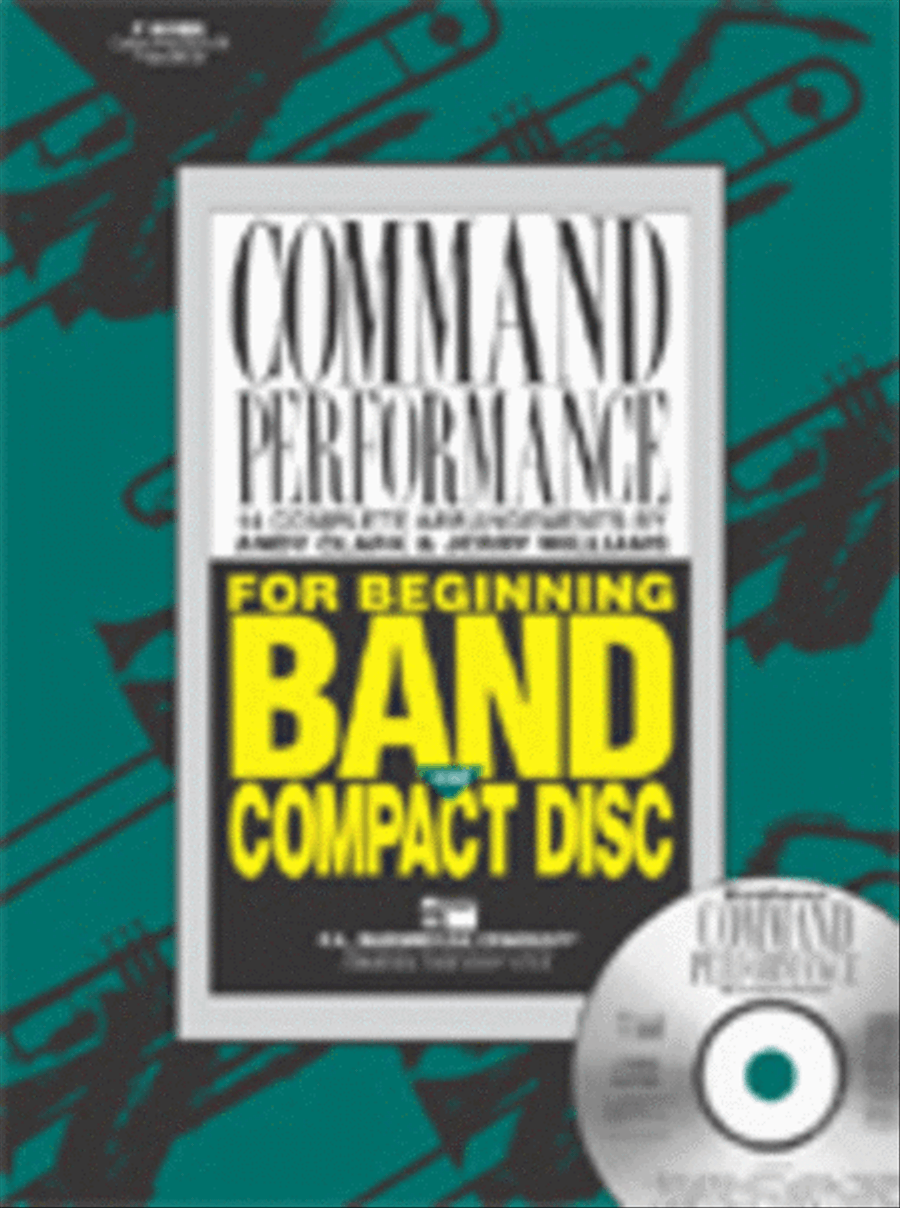 Command Performance Book Concert Band Methods - Sheet Music