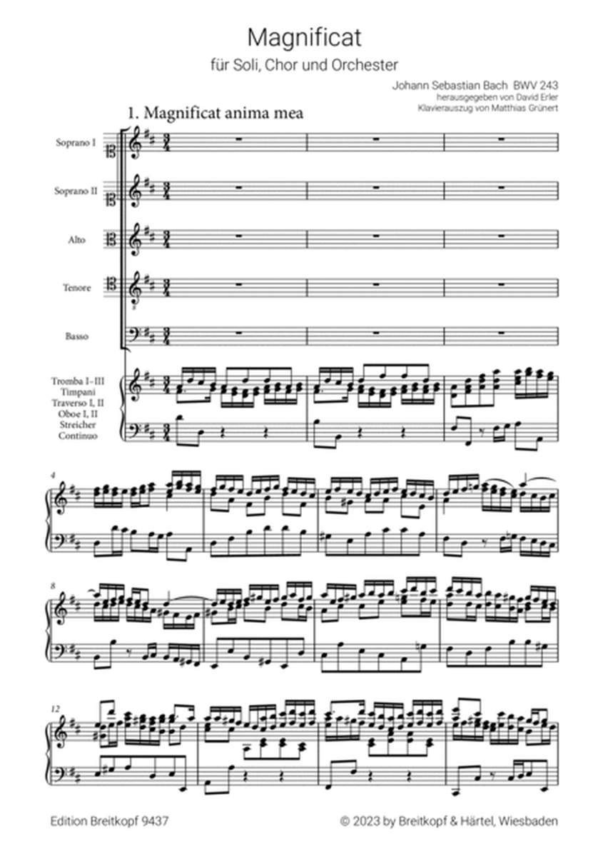 Magnificat in D major BWV 243