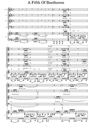 A Fifth Of Beethoven For Choir