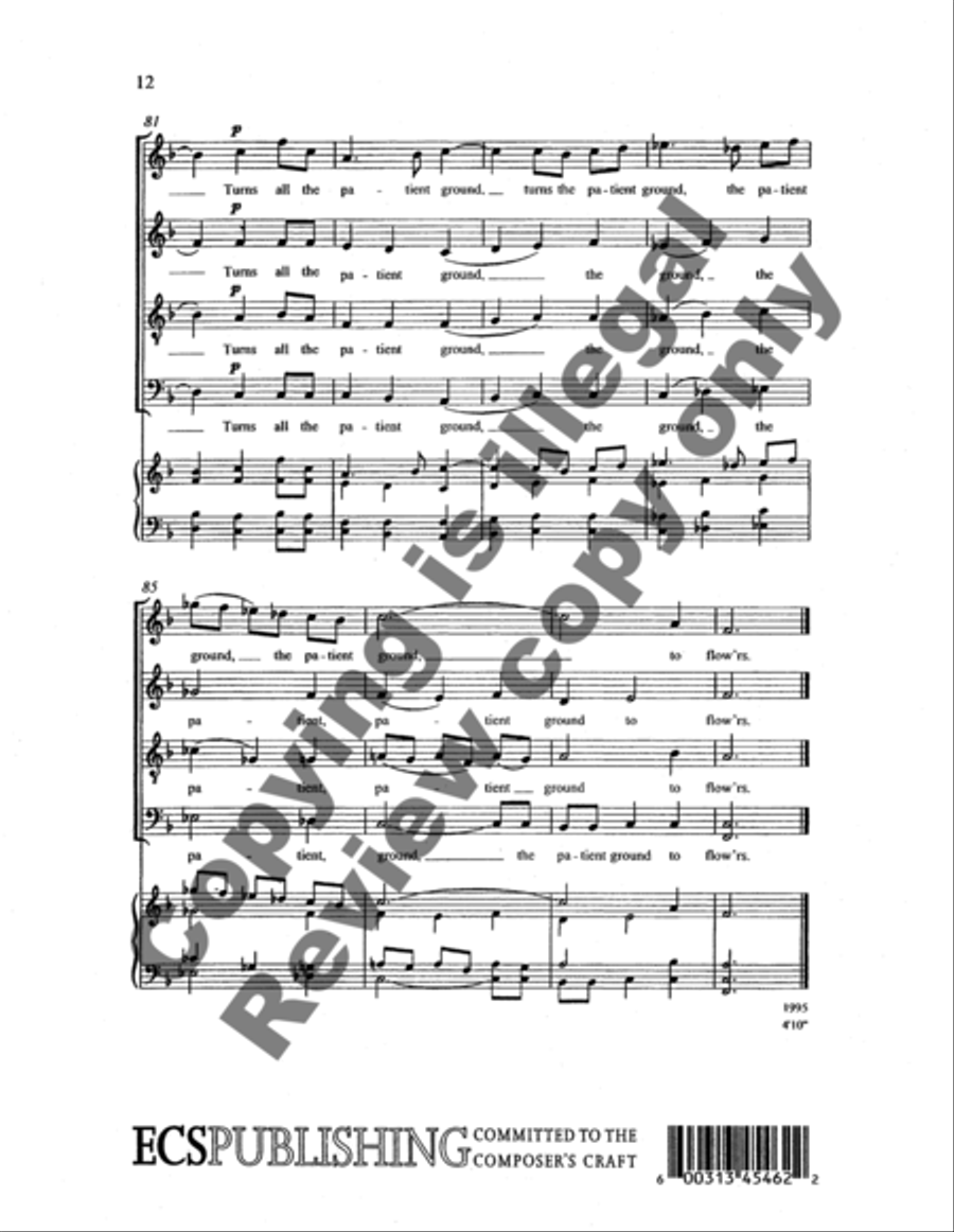 What Sweeter Music What Sweeter Music 4-Part scores gallery preview page 12