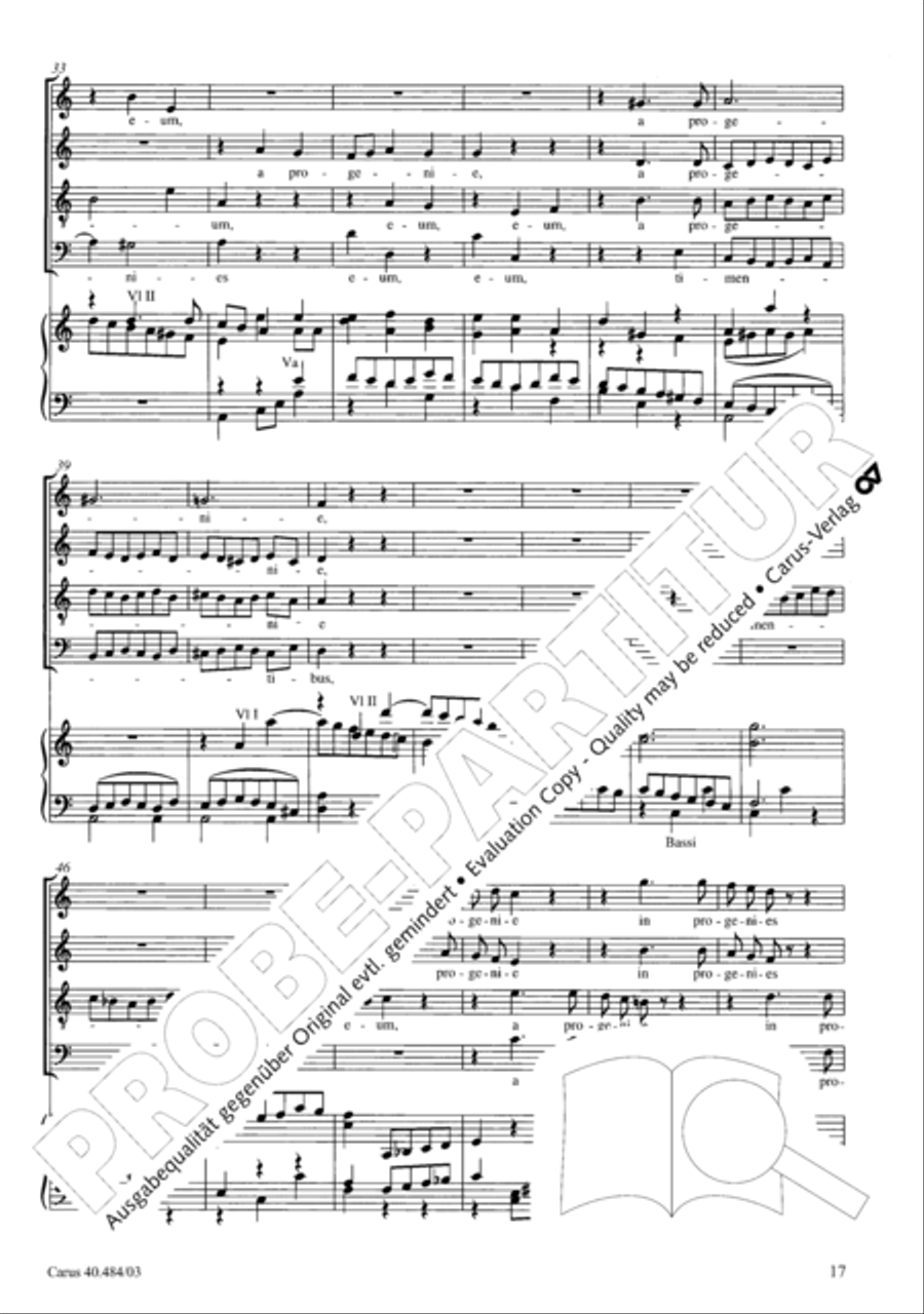 Magnificat in D ATB scores gallery preview page 18