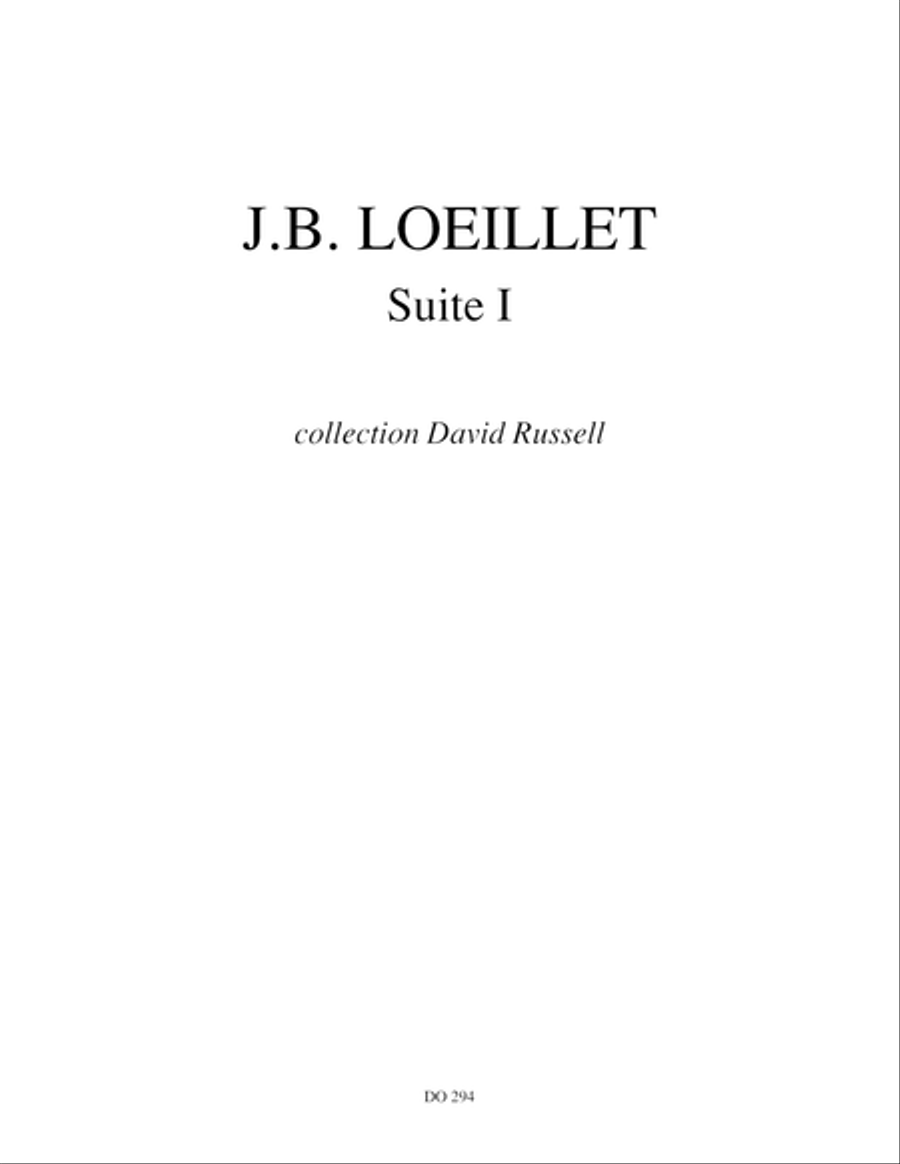 Suite I Classical Guitar scores gallery preview page 1