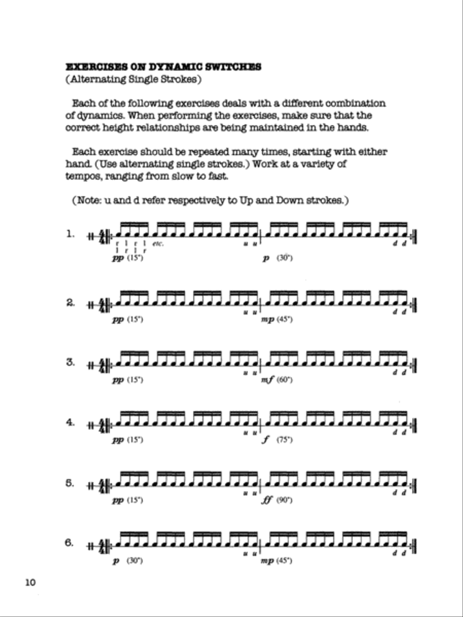 Rhythm & Meter Patterns Drum Set scores gallery preview page 3