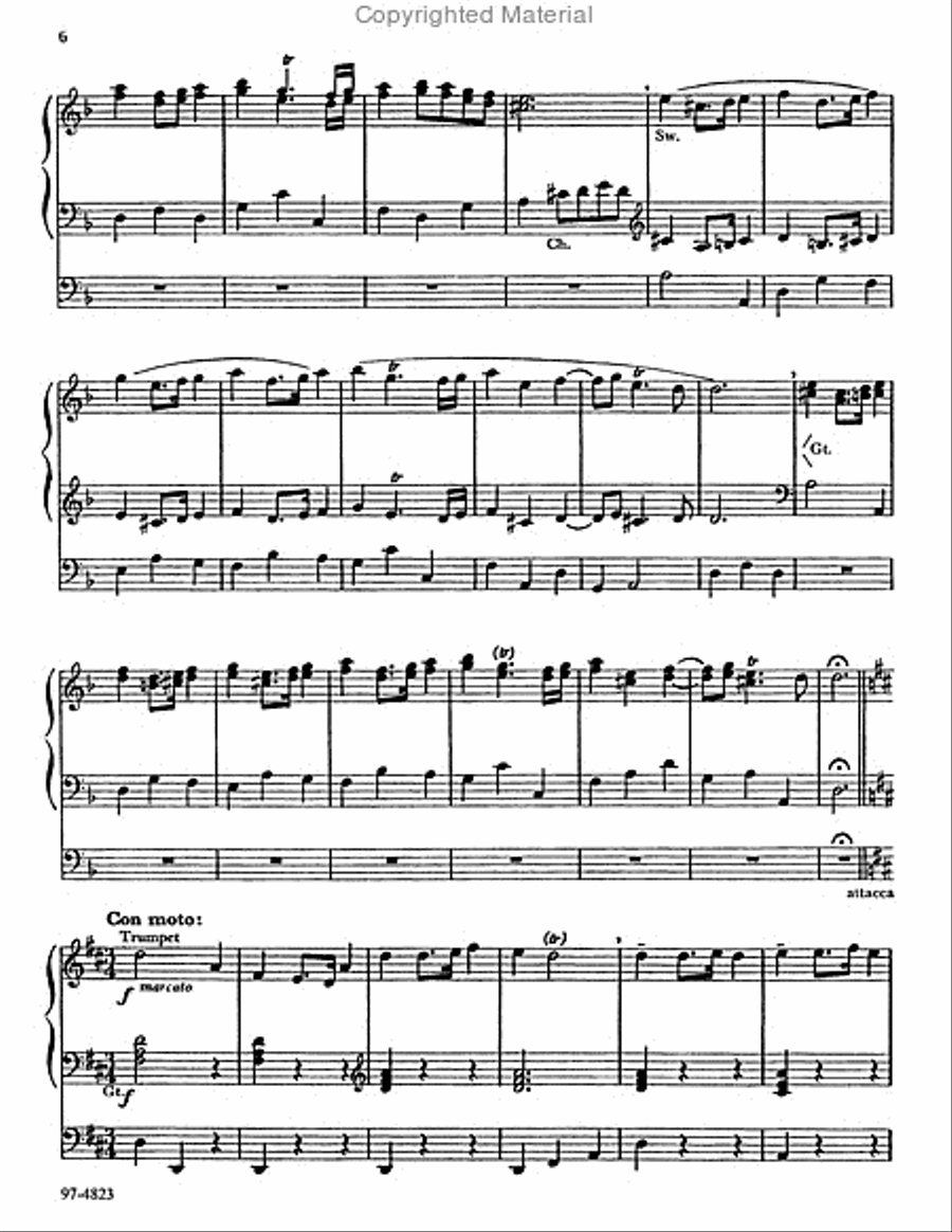 La Rejouissance / The Rejoicing Organ scores gallery preview page 5
