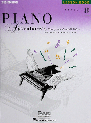 Book cover for Piano Adventures Lesson Book 3B Book/CD
