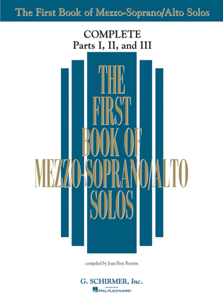 Book cover for The First Book of Solos Complete – Parts I, II and III