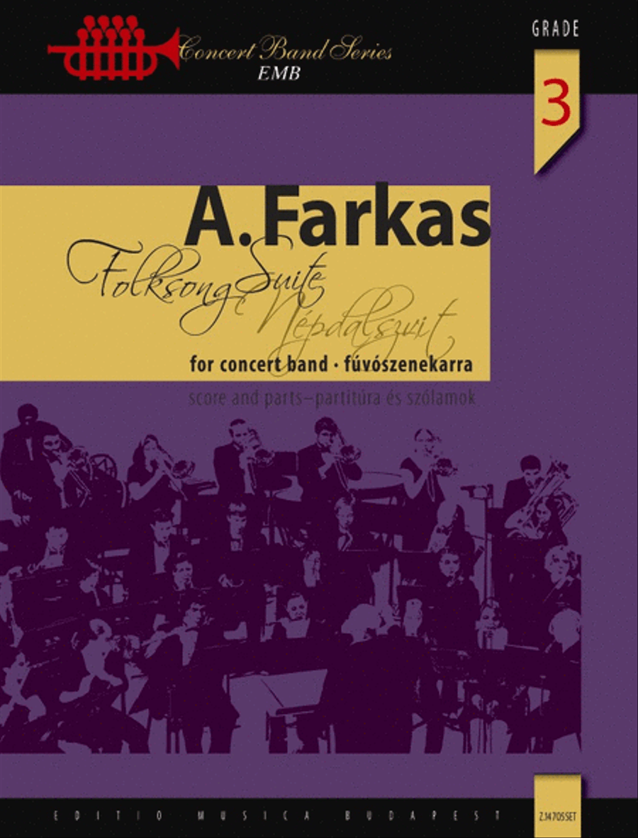 Folksong Suite Folksong Suite Concert Band scores gallery preview page 1