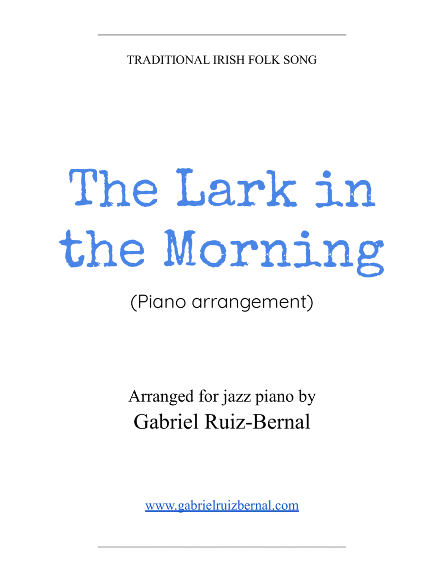THE LARK IN THE MORNING image number null