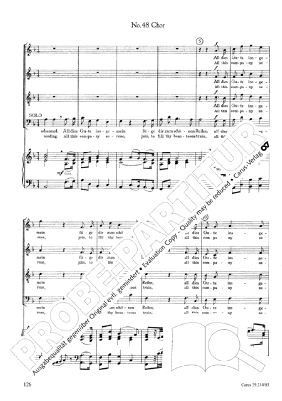 L'Allegro, il Pensieroso ed il Moderato TB scores gallery preview page 127
