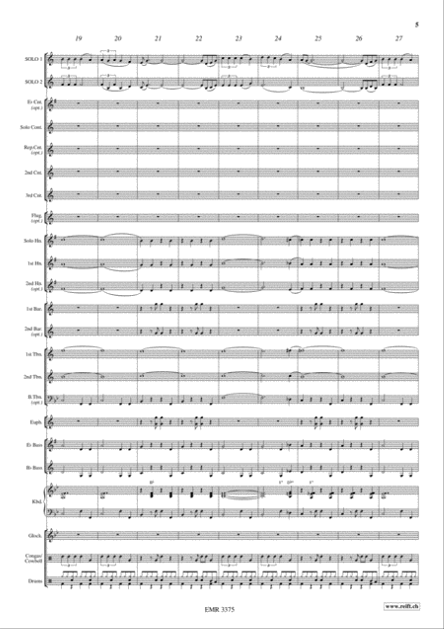 Latin Lover Brass Band scores gallery preview page 6