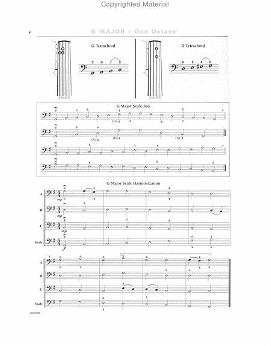A Scale in Time, Double Bass Chamber Orchestra scores gallery preview page 2