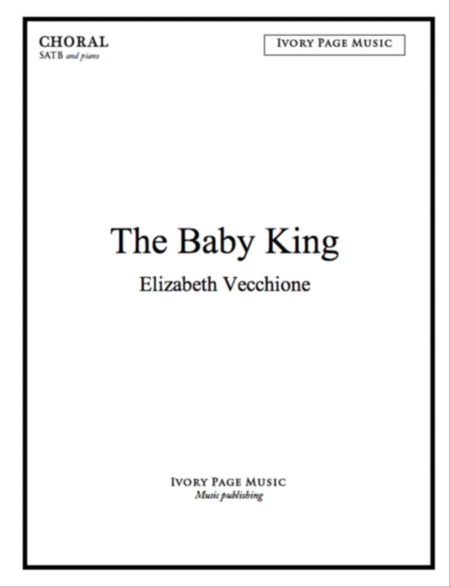 The Baby King - SATB - Christmas 4-Part scores gallery preview page 1