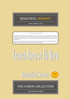 No.4 Beautiful Moment (French Horn or Eb Horn)