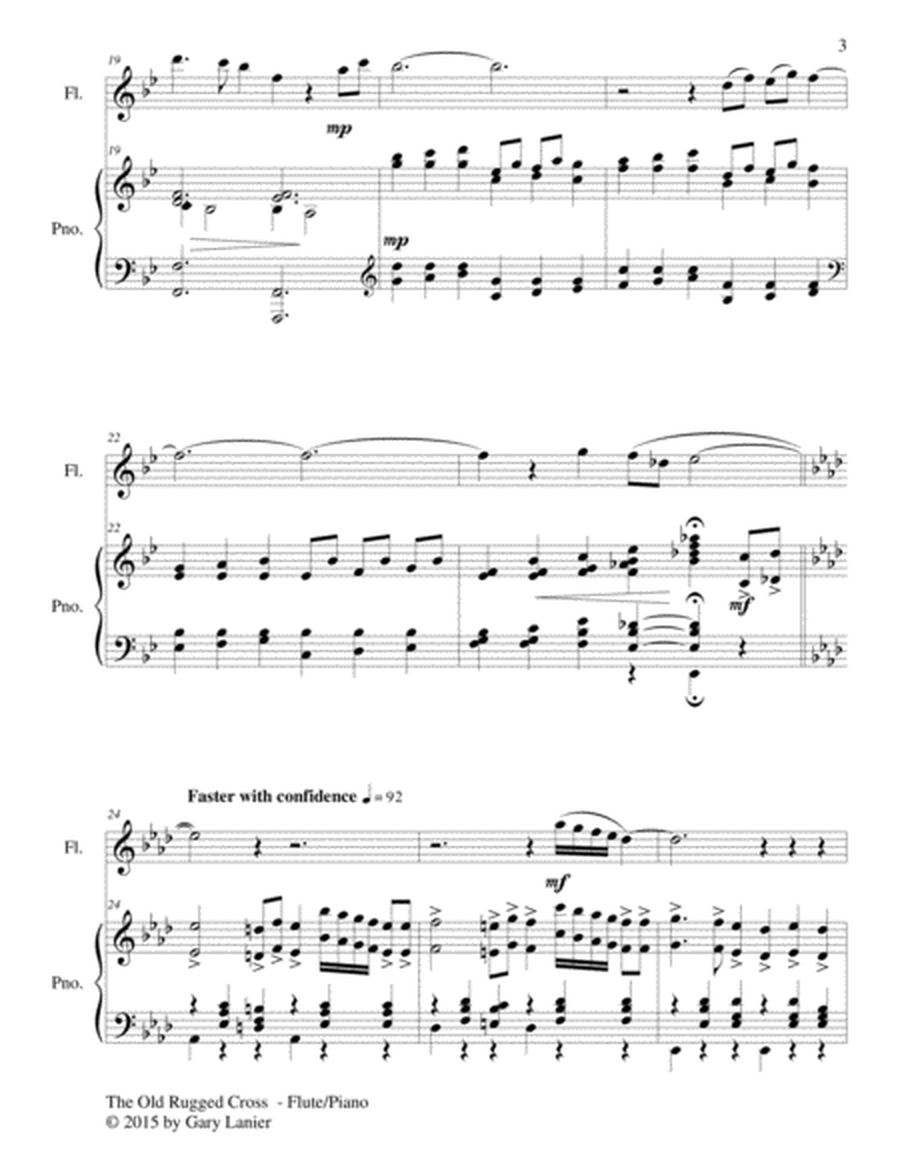 THE OLD RUGGED CROSS (Duet – Flute and Piano/Score and Parts) image number null