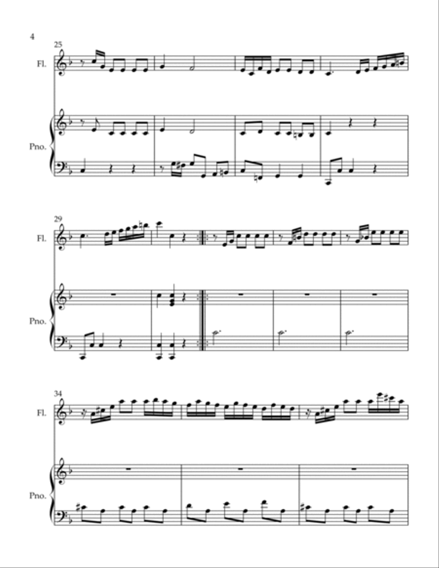 Con Spirito Flute Solo scores gallery preview page 4