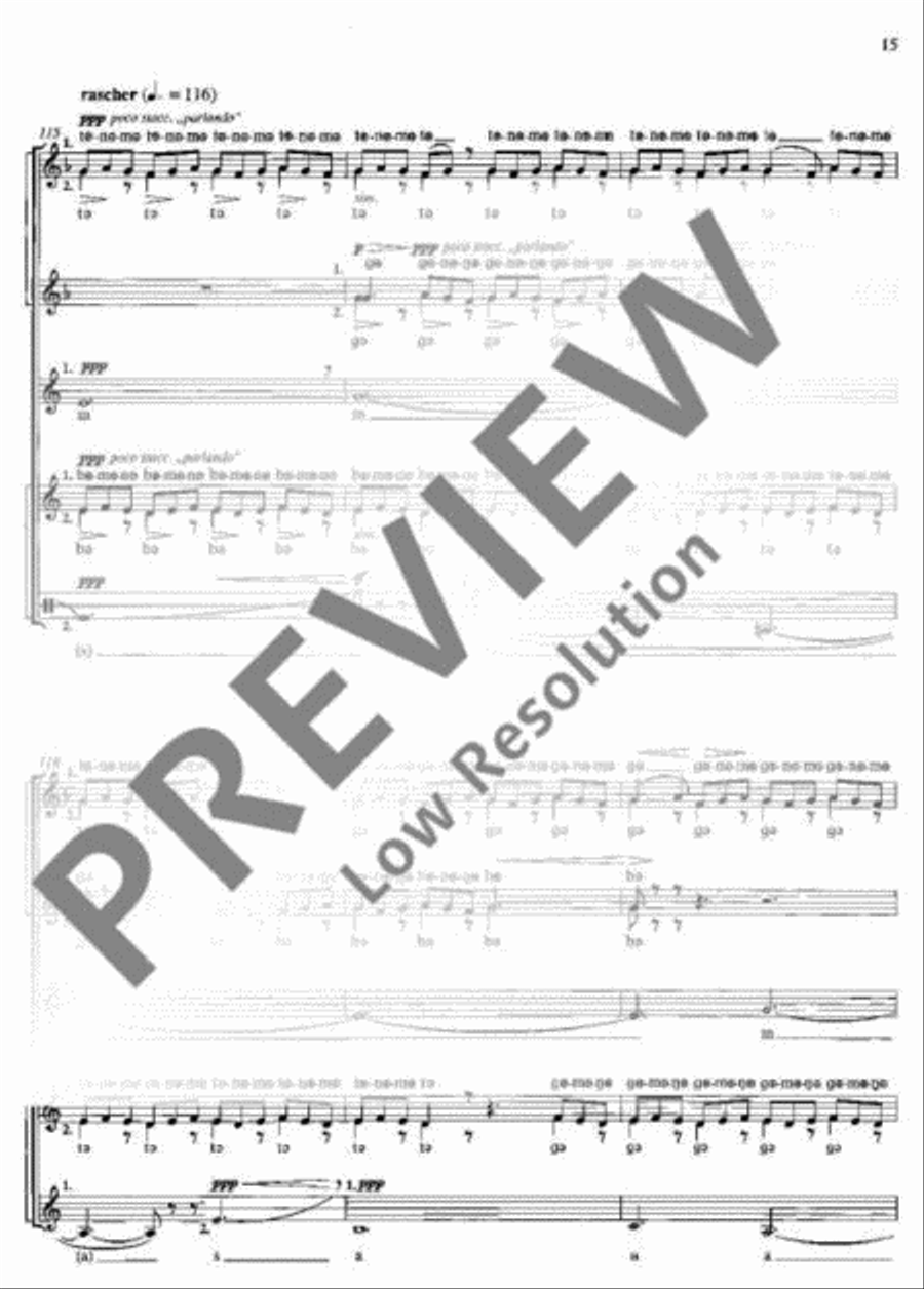 Amazones Amazones Women's Choir scores gallery preview page 15