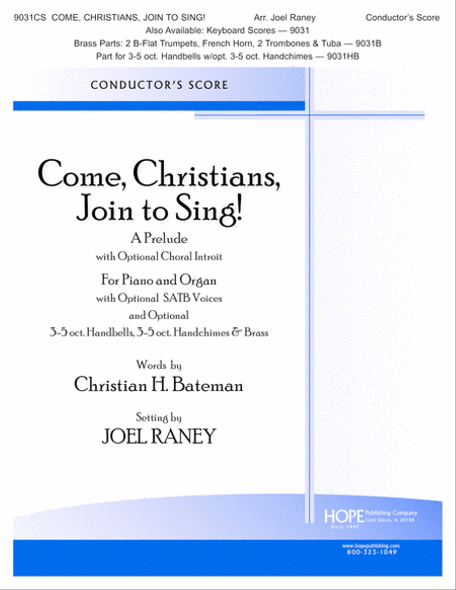 Come Christians, Join to Sing 4-Part scores gallery preview page 1