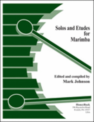 Book cover for Solos & Etudes For Marimba
