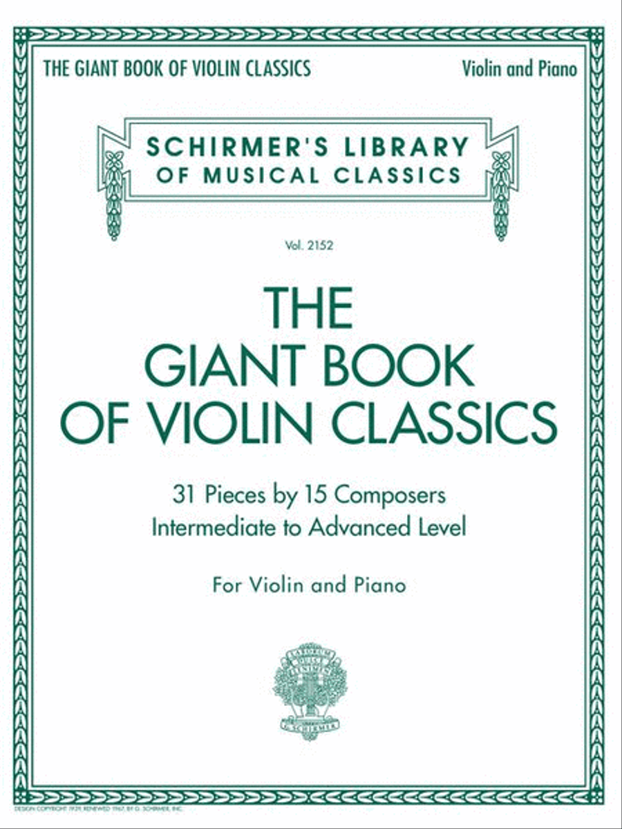 Giant Book of Violin Classics Violin Solo scores gallery preview page 3