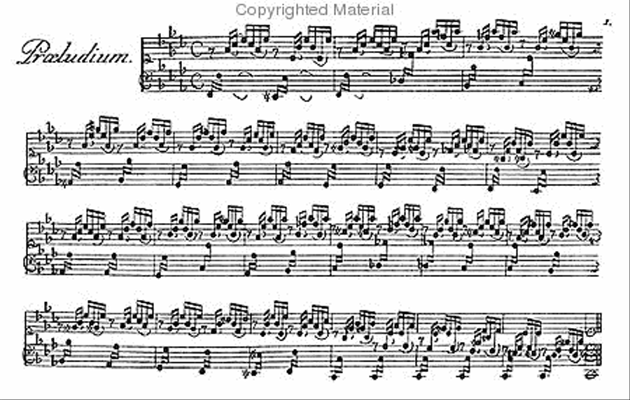 Monatliche Clavir Fruchte. 1722 Harpsichord scores gallery preview page 2