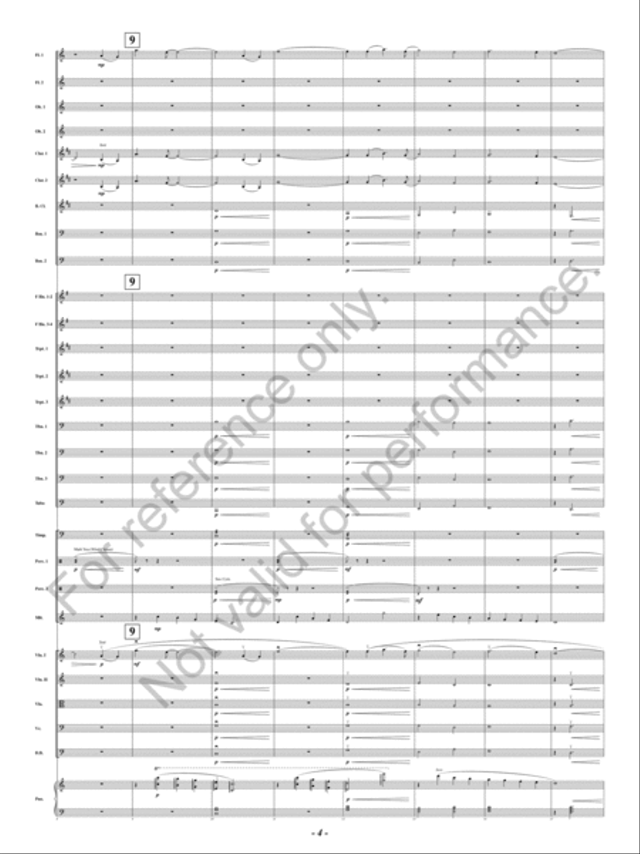 Blue Blue Concert Band scores gallery preview page 5