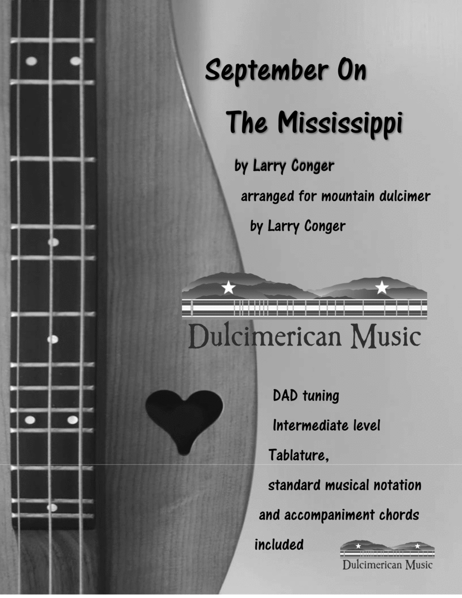 September On The Mississippi Dulcimer scores gallery preview page 1