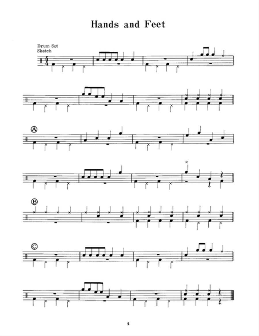 Drum Set Tunes Book Drum Set scores gallery preview page 6