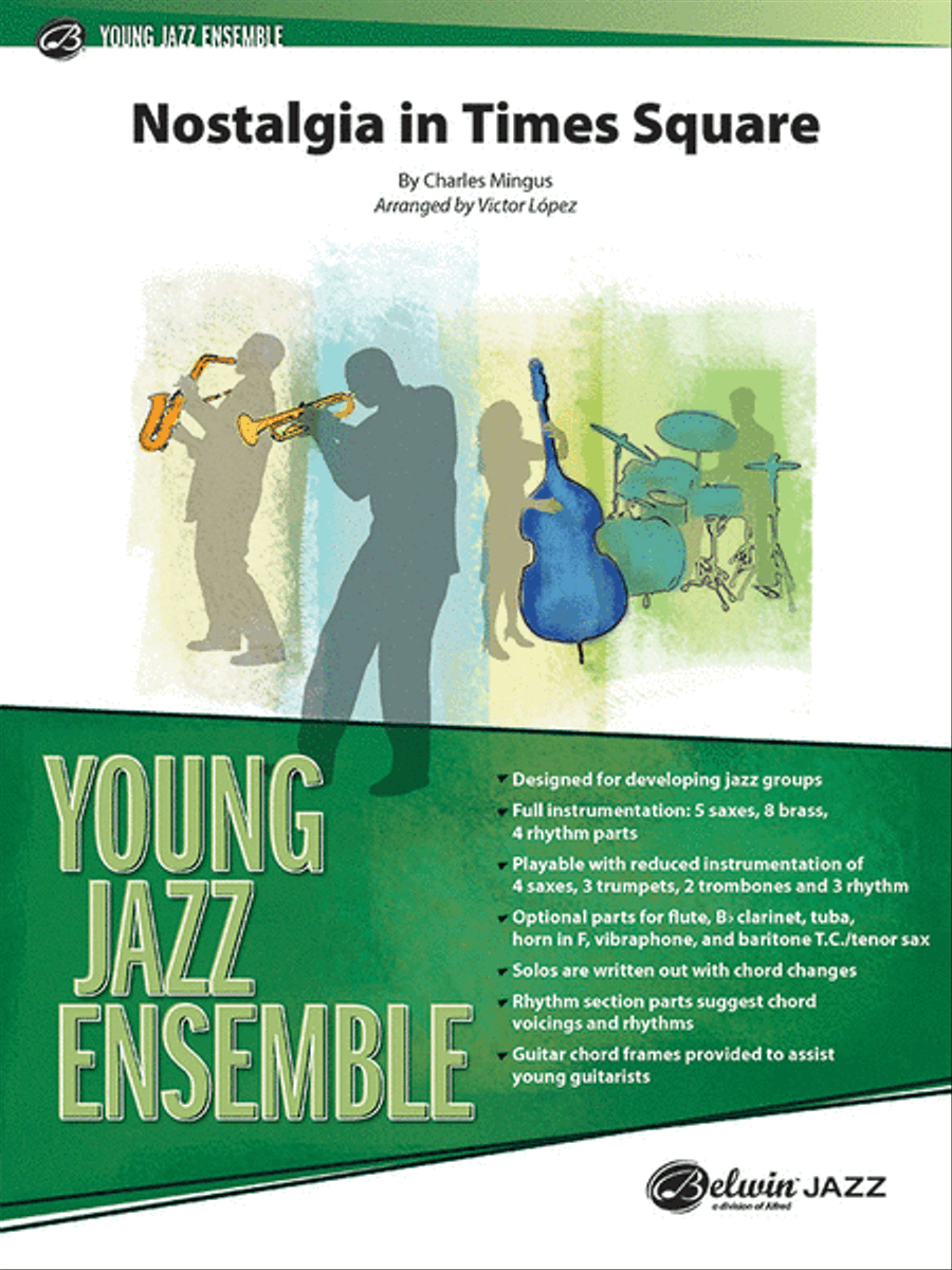 Nostalgia in Times Square Jazz Ensemble scores gallery preview page 1