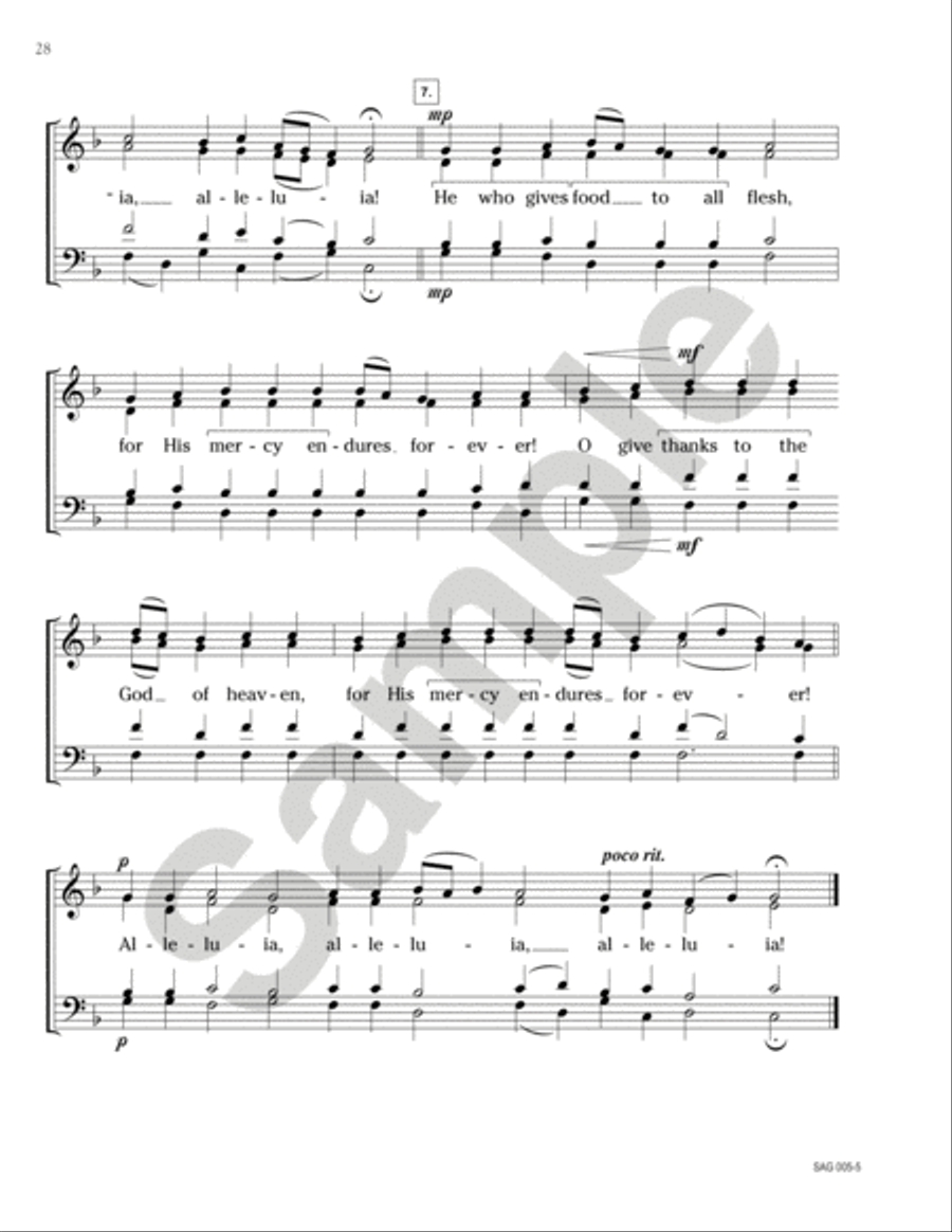 Selected Orthodox Sacred Choral Works, vol. 1 (Orthodox Liturgical Singing in America) Choir scores gallery preview page 18