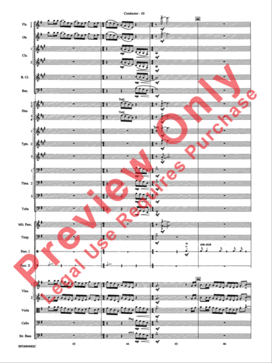 Prairiesong Full Orchestra scores gallery preview page 13