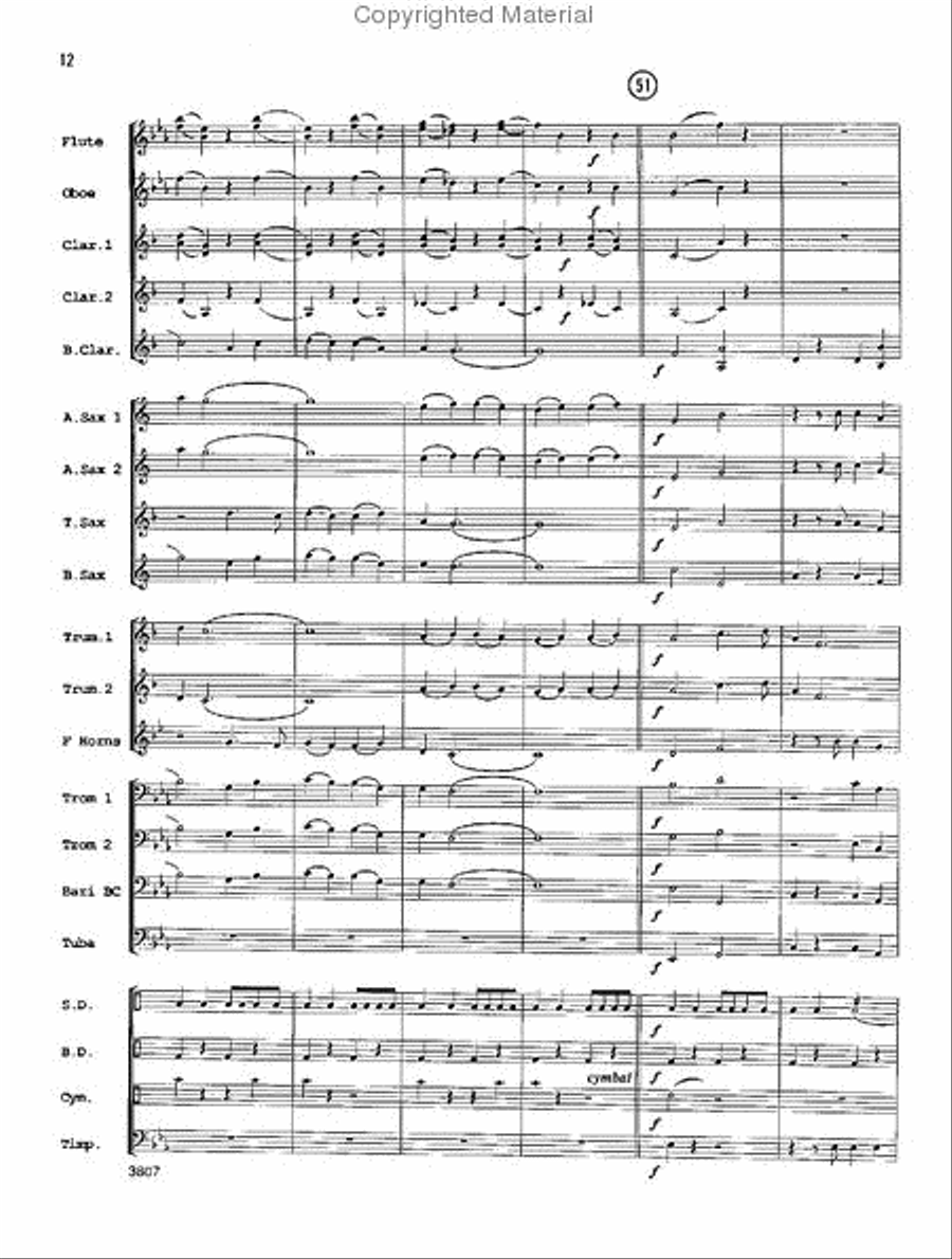 Amarado Amarado Concert Band scores gallery preview page 11