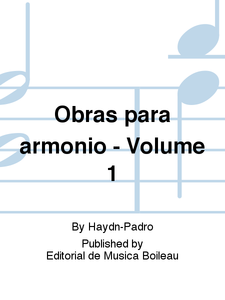 Obras para armonio - Volume 1