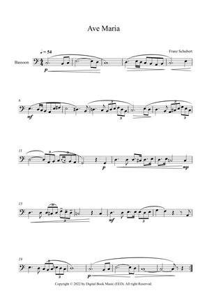 Ave Maria - Franz Schubert (Bassoon)