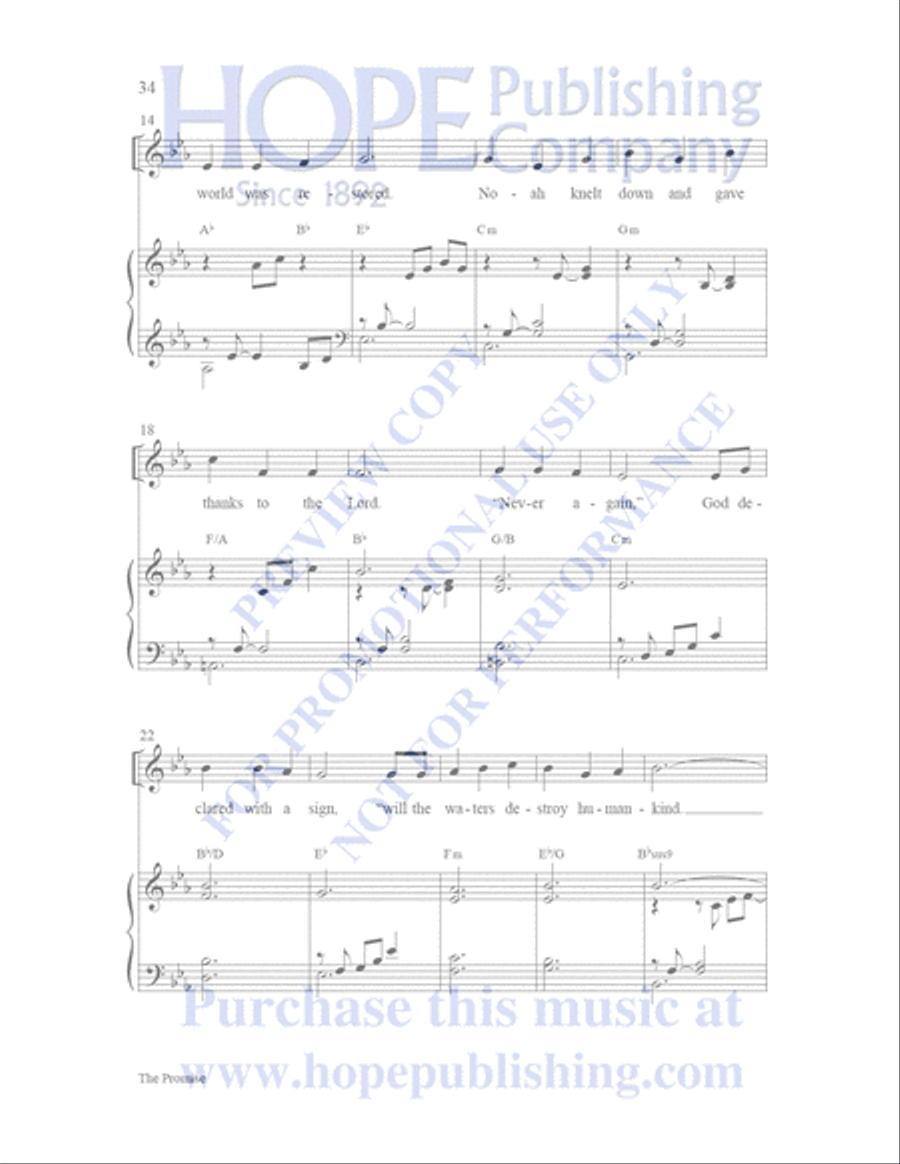 Sailor's Bible Children's Choir scores gallery preview page 35