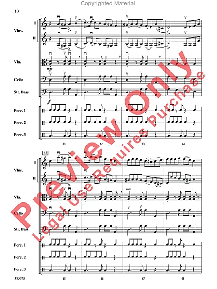 Terkisher Klezmer Fest Terkisher Klezmer Fest String Orchestra scores gallery preview page 11