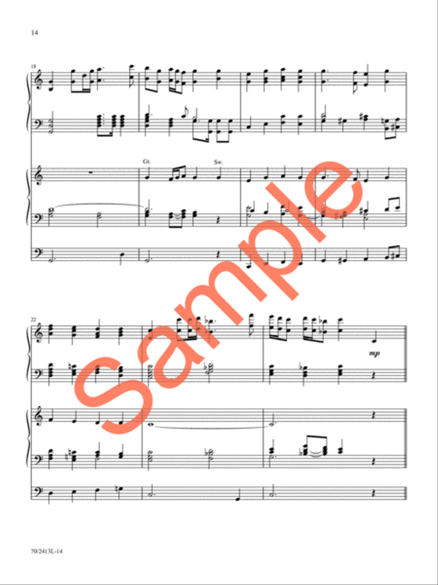 From Lent to Ascension Piano scores gallery preview page 13