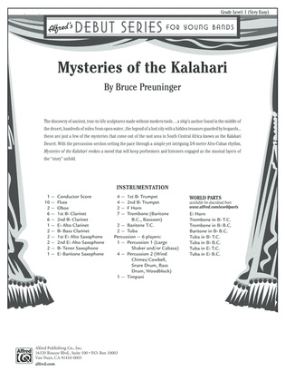 Mysteries of the Kalahari: Score