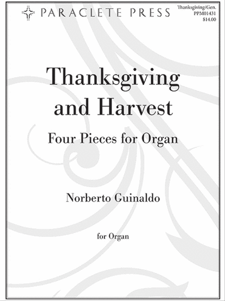 Thanksgiving and Harvest Organ scores gallery preview page 1