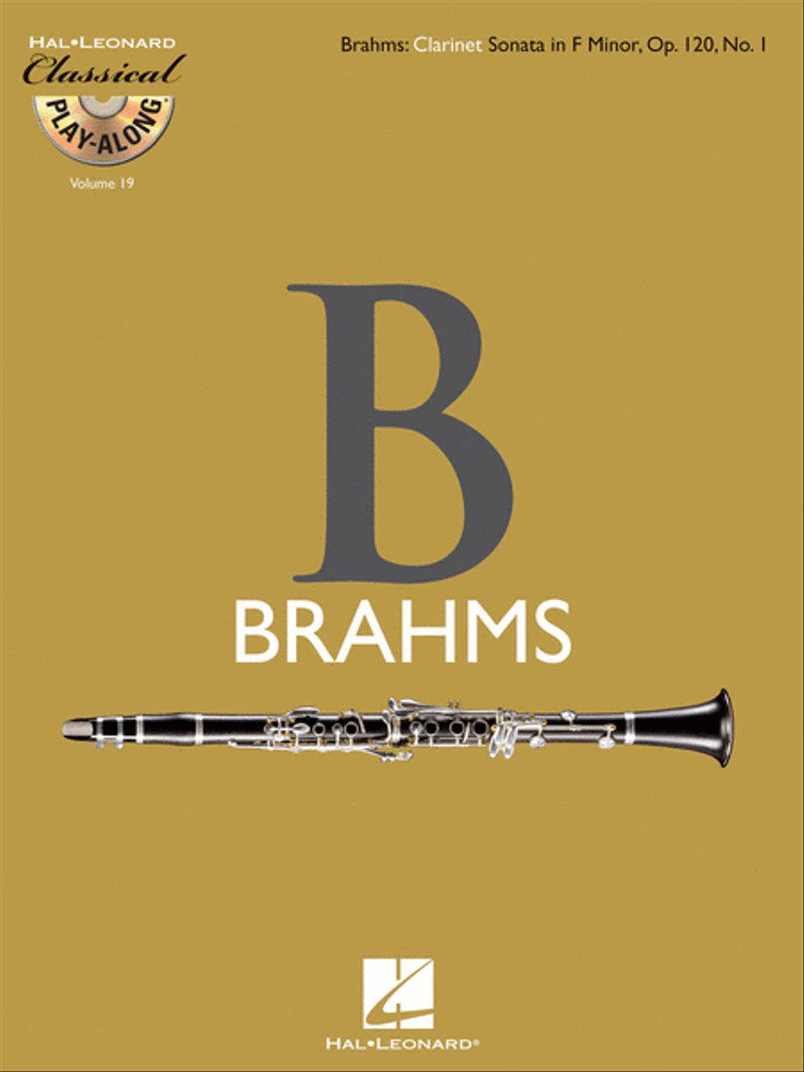 Clarinet Sonata in F Minor, Op. 120, No. 1 Clarinet Solo scores gallery preview page 1