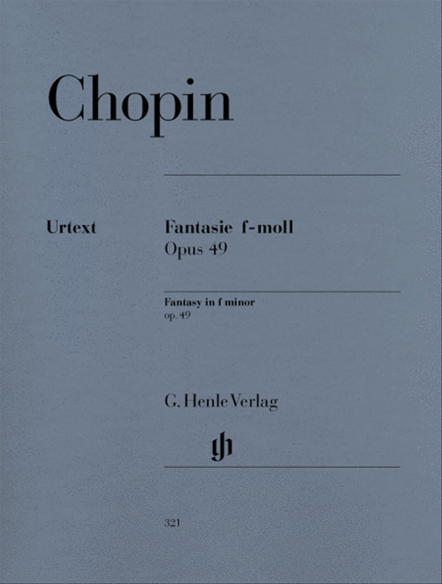Fantasy in F minor Op. 49 Piano Solo scores gallery preview page 1