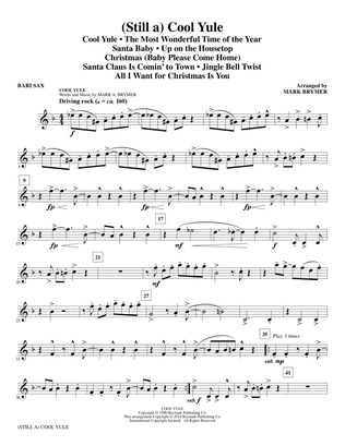 (Still A) Cool Yule (Choral Medley) - Baritone Sax