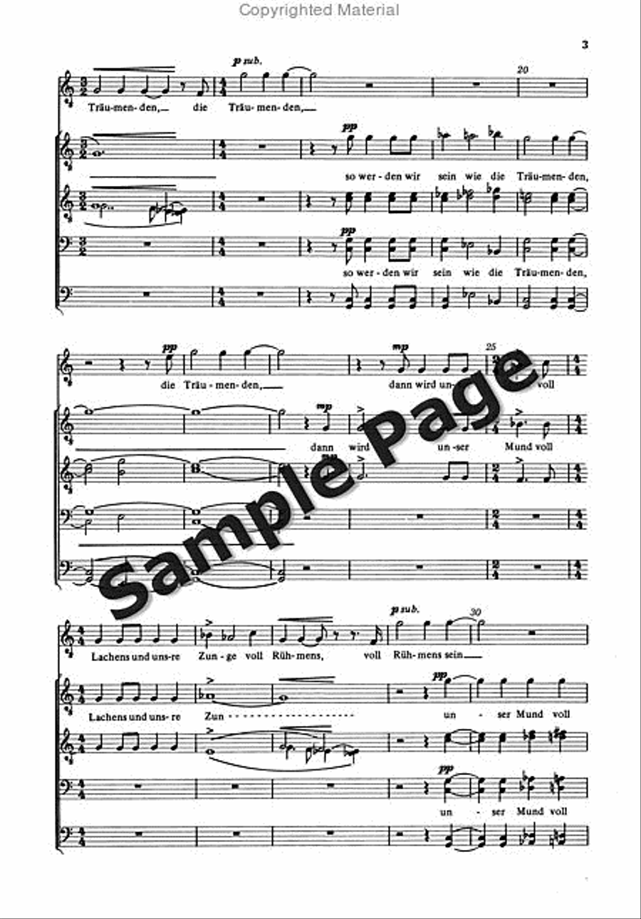 Psalm 126 Men's Choir scores gallery preview page 4
