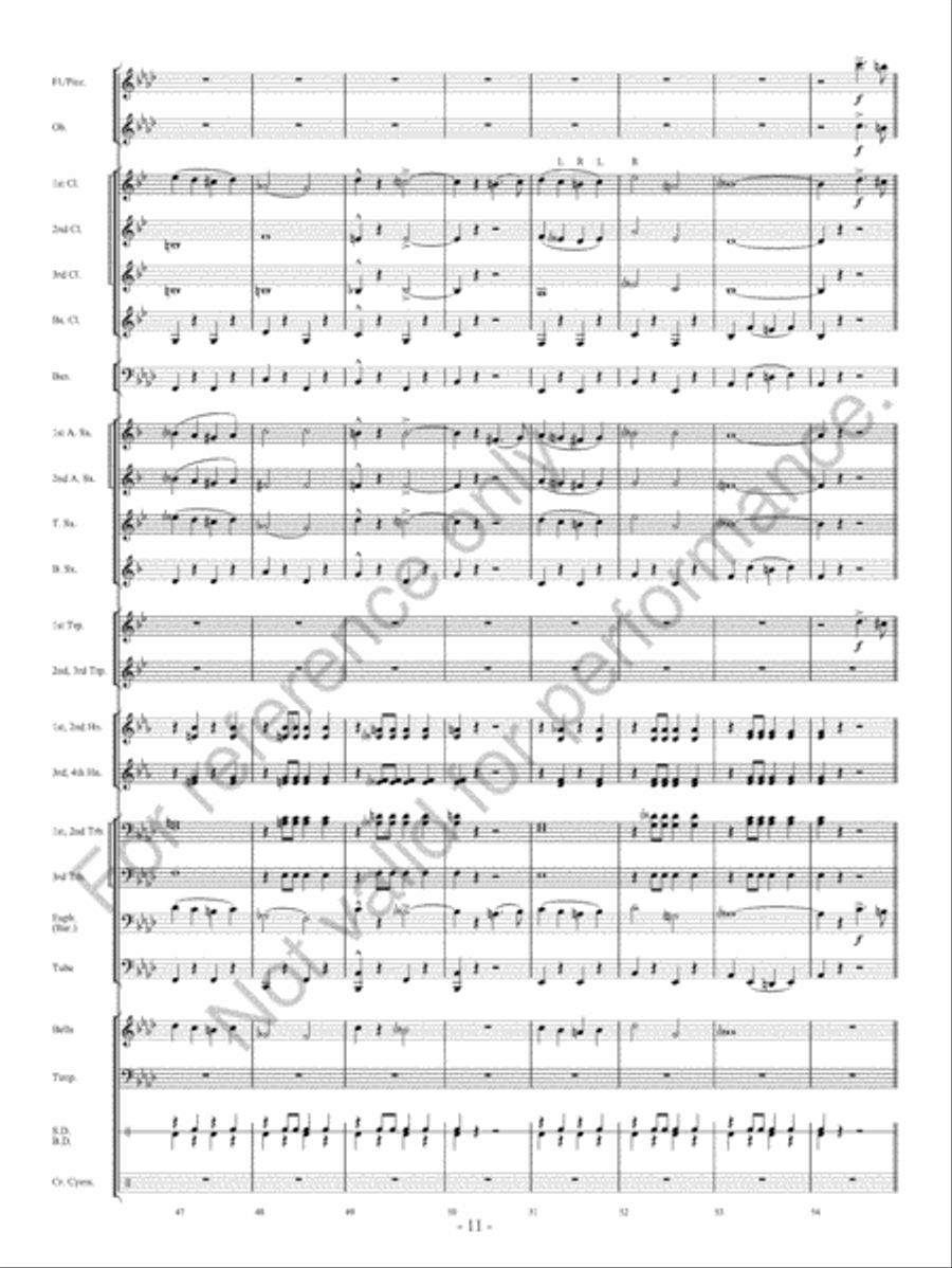 Freedom City Freedom City Concert Band scores gallery preview page 12