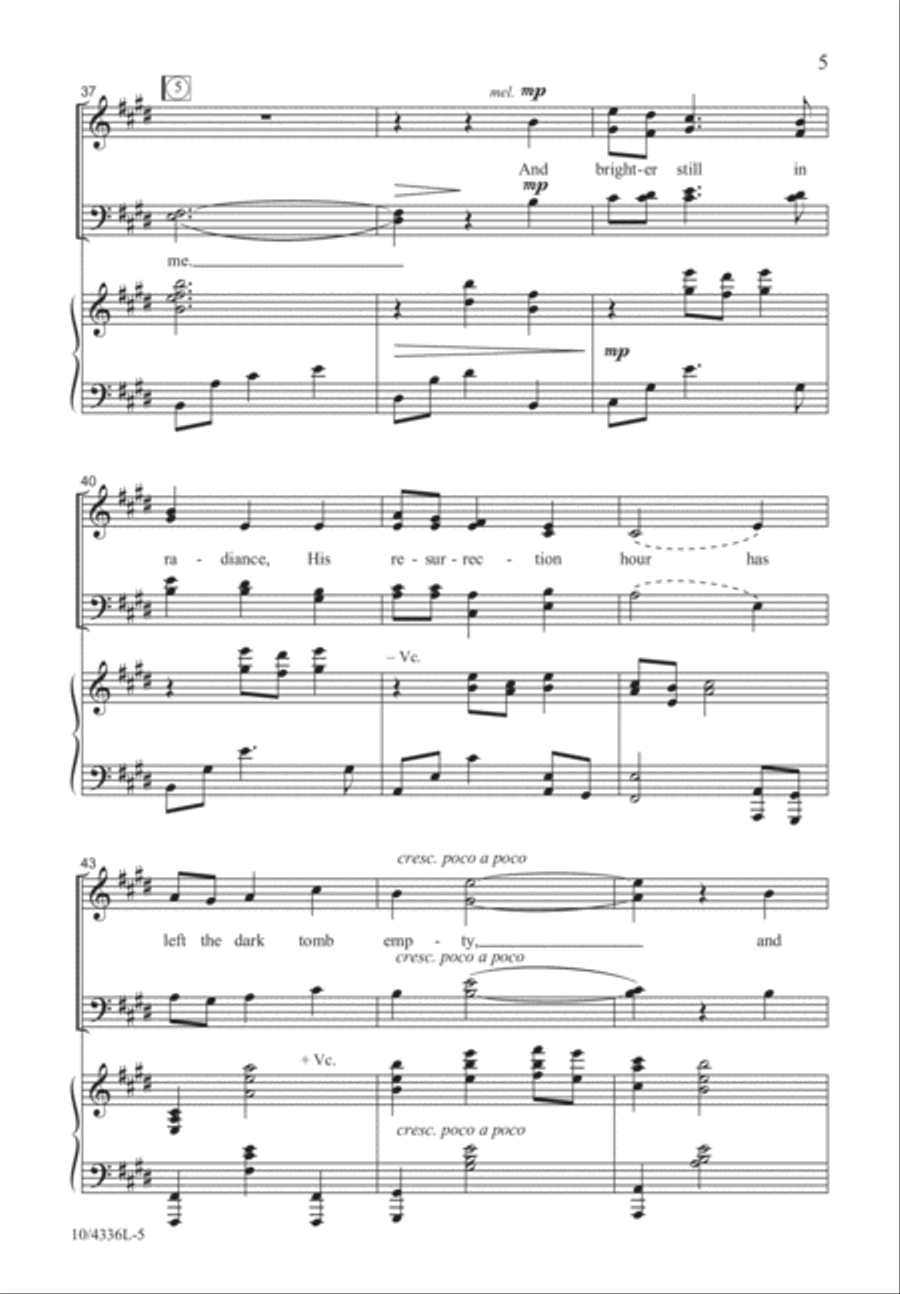 Vision Prayer Vision Prayer 4-Part scores gallery preview page 5