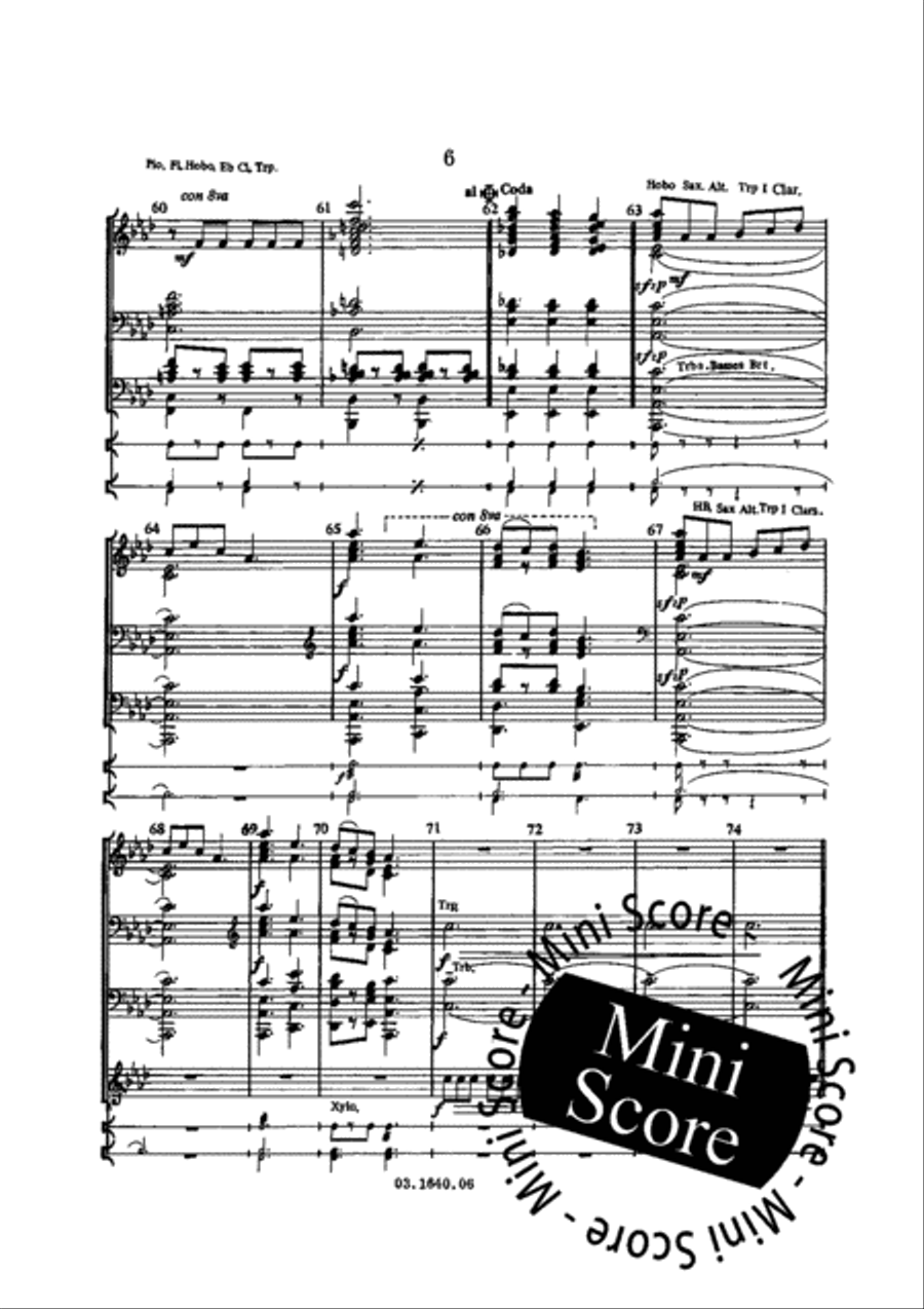 Nobody's Fool Nobody's Fool Concert Band scores gallery preview page 12