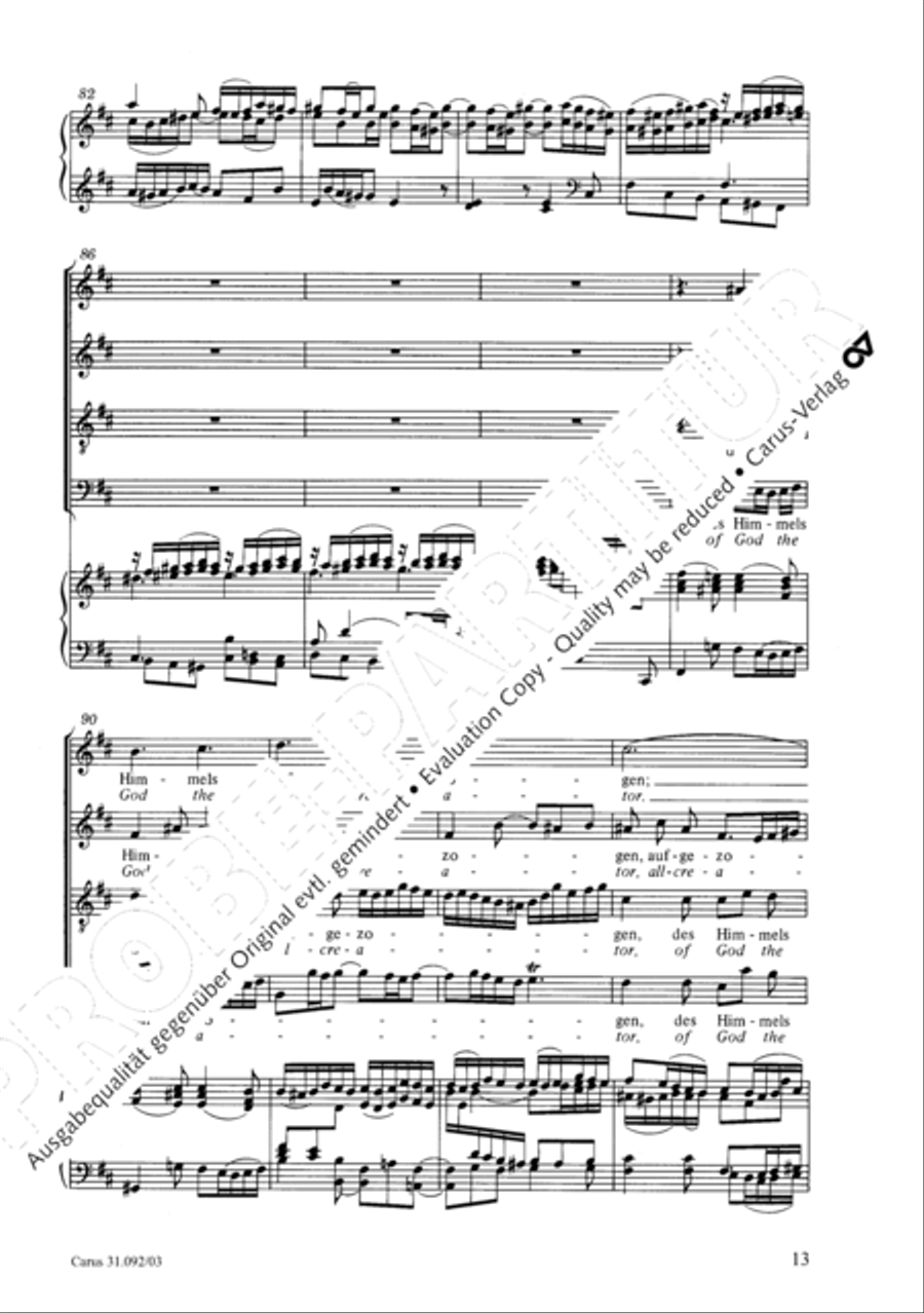 My spirit does in God abide 4-Part scores gallery preview page 14