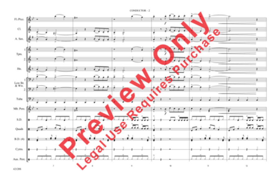 Shorties #20 Marching Band scores gallery preview page 3