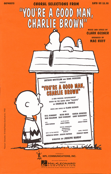 You're a Good Man, Charlie Brown (Choral Selections) image number null